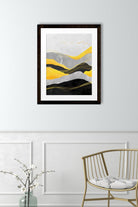 The Mountains Art Painting - Meri Deewar 3 : 4.2 Vertical Premium Wall Art Canvas by MeriDeewar