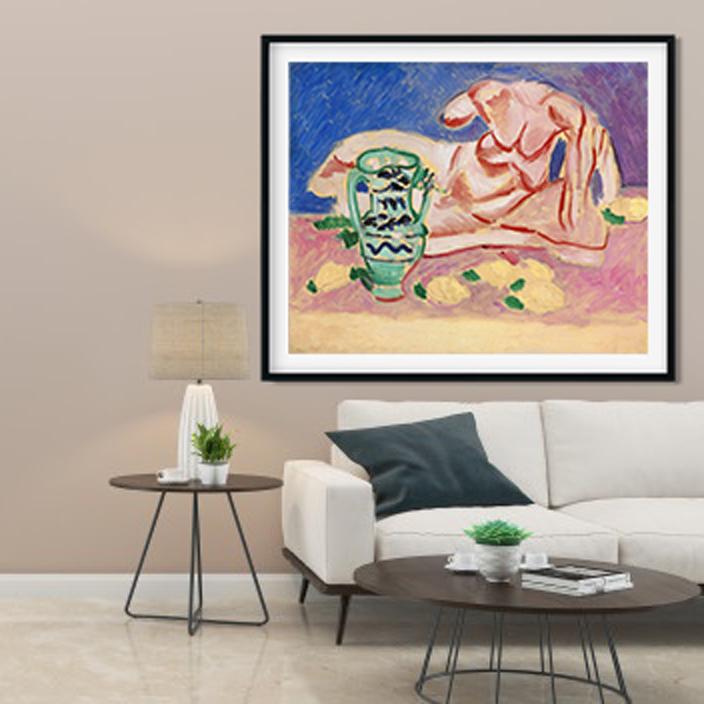 The Parthenon Ilyssus Painting - Meri Deewar 4 :5 Vertical Premium Wall Art Canvas by MeriDeewar