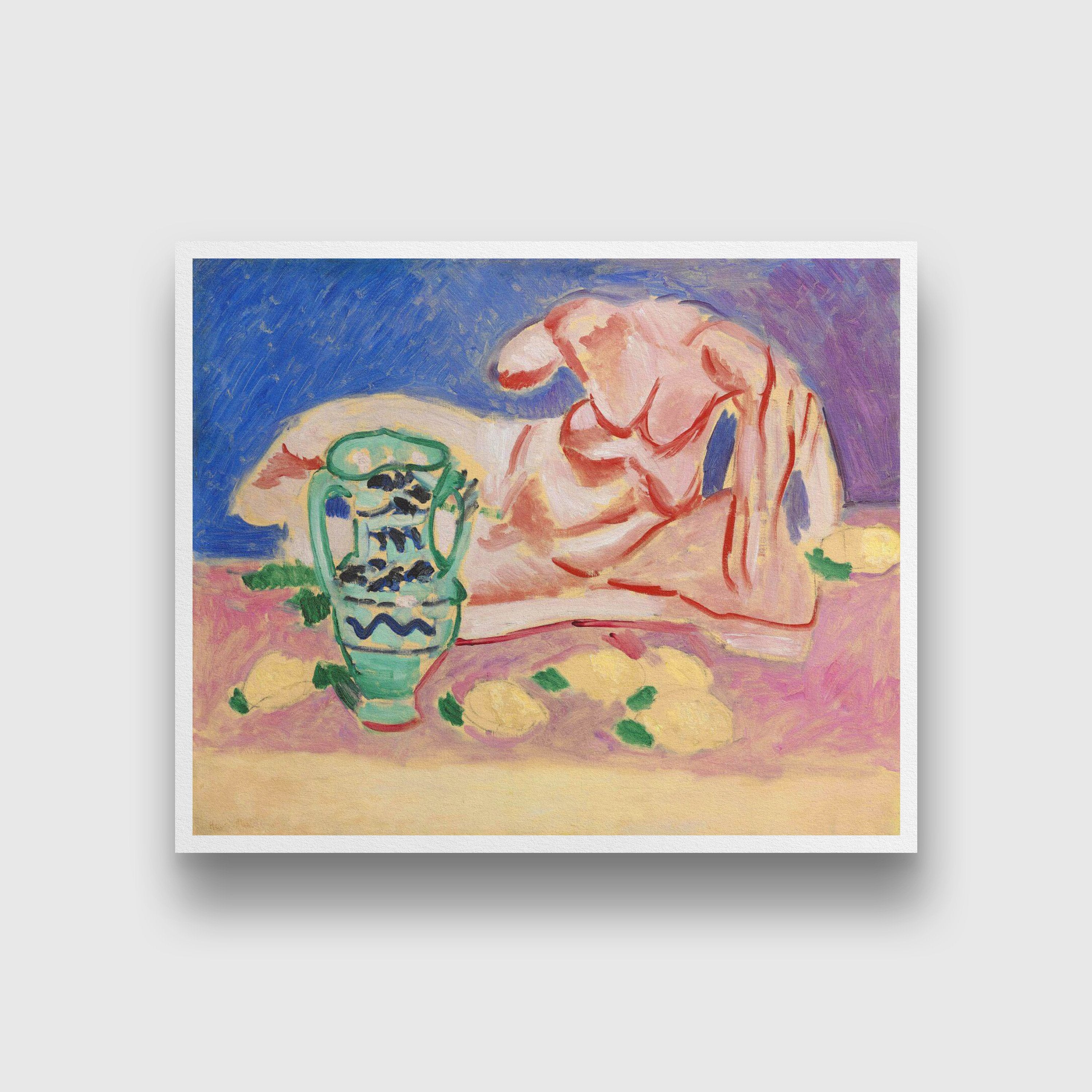 The Parthenon Ilyssus Painting - Meri Deewar 4 :5 Vertical Premium Wall Art Canvas by MeriDeewar