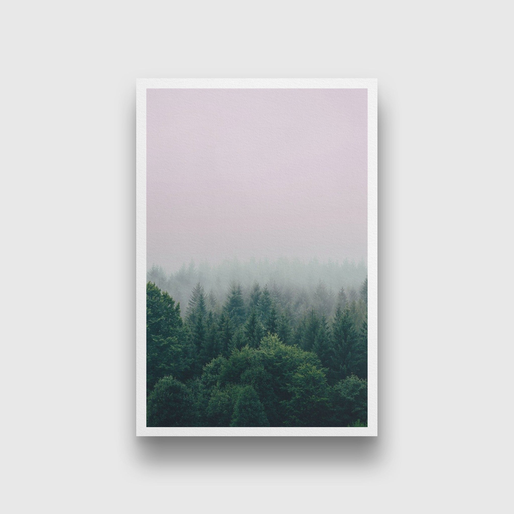The pine woods Painting - Meri Deewar 2 : 3 Vertical Premium Wall Art Canvas by MeriDeewar