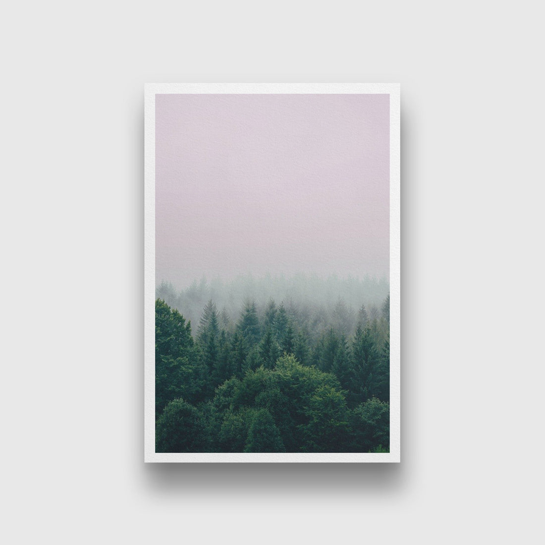The pine woods Painting - Meri Deewar 2 : 3 Vertical Premium Wall Art Canvas by MeriDeewar