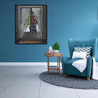 The Red Kerchief Painting - Meri Deewar 4 :5 Vertical Premium Wall Art Canvas by MeriDeewar