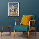 the rider in jaipur Painting - Meri Deewar 4 :5 Vertical Premium Wall Art Canvas by MeriDeewar