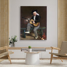 The Spanish Singer Painting - Meri Deewar 3 : 4 Vertical Premium Wall Art Canvas by MeriDeewar