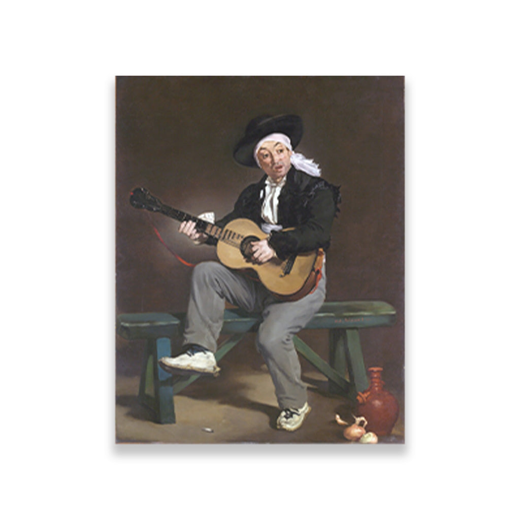 The Spanish Singer Painting - Meri Deewar 3 : 4 Vertical Premium Wall Art Canvas by MeriDeewar