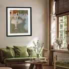 The Star Dancer on Stage Painting 3 : 4 Vertical Premium Wall Art Canvas by MeriDeewar
