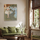 The Star Dancer on Stage Painting 3 : 4 Vertical Premium Wall Art Canvas by MeriDeewar