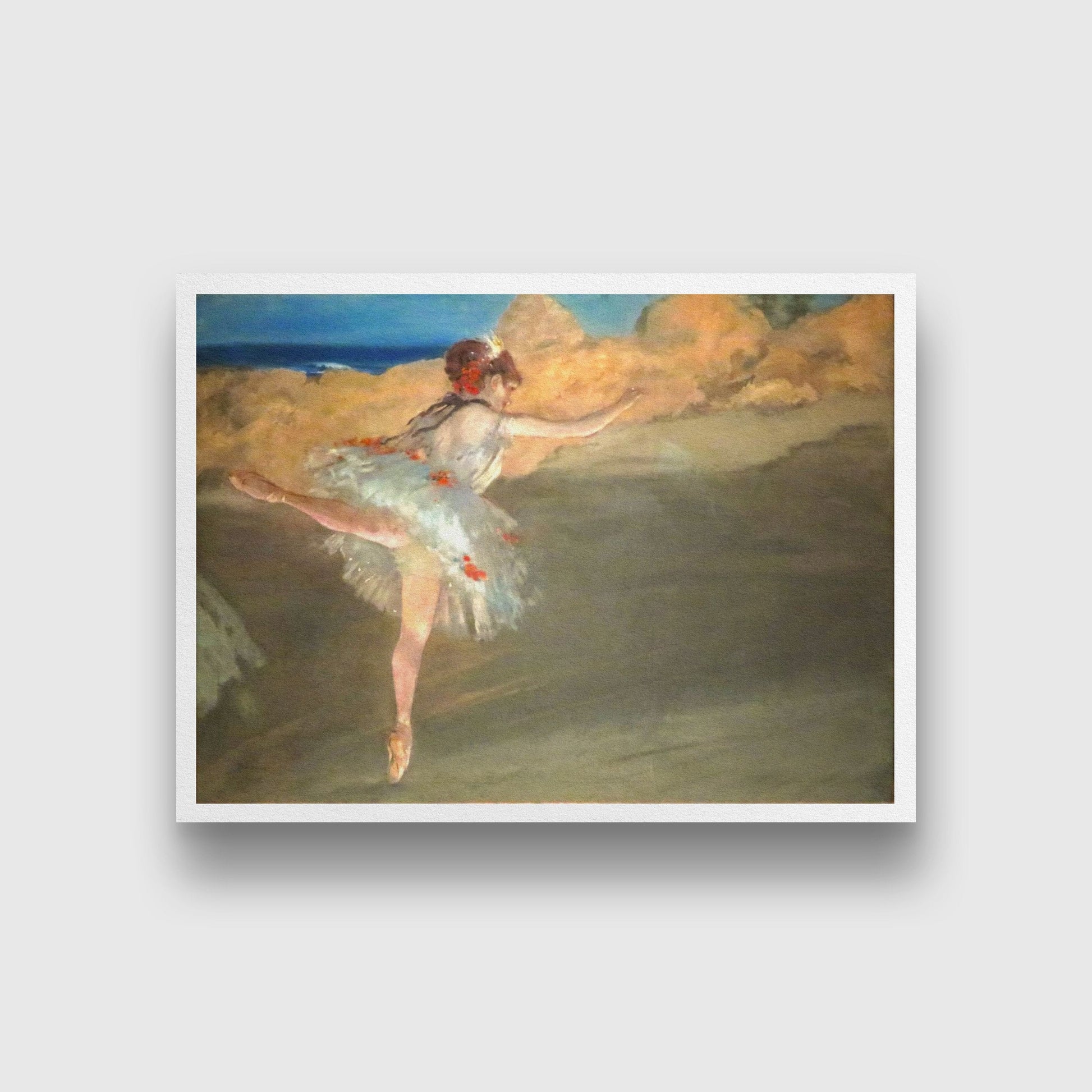 The Star Painting - Meri Deewar 3 : 4 Vertical Premium Wall Art Canvas by MeriDeewar