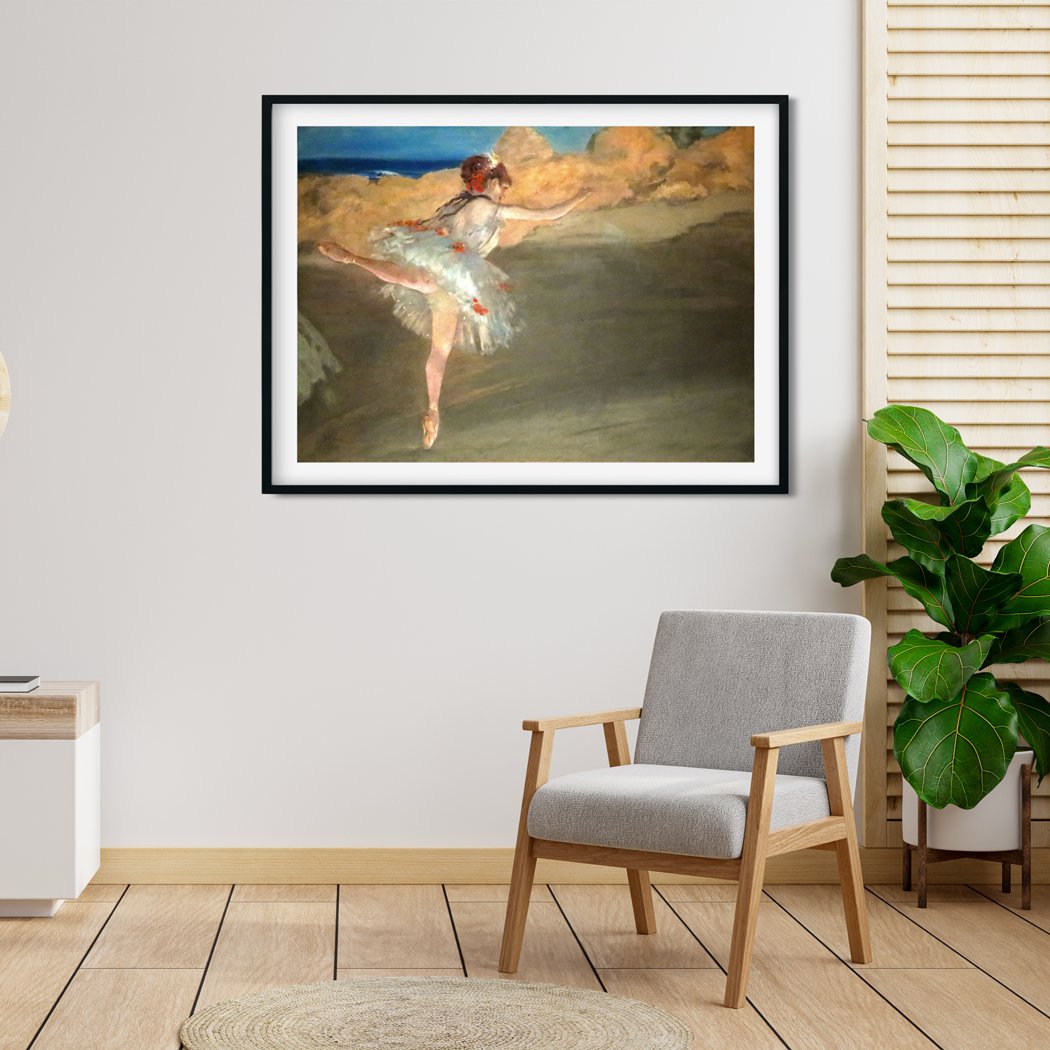 The Star Painting - Meri Deewar 3 : 4 Vertical Premium Wall Art Canvas by MeriDeewar