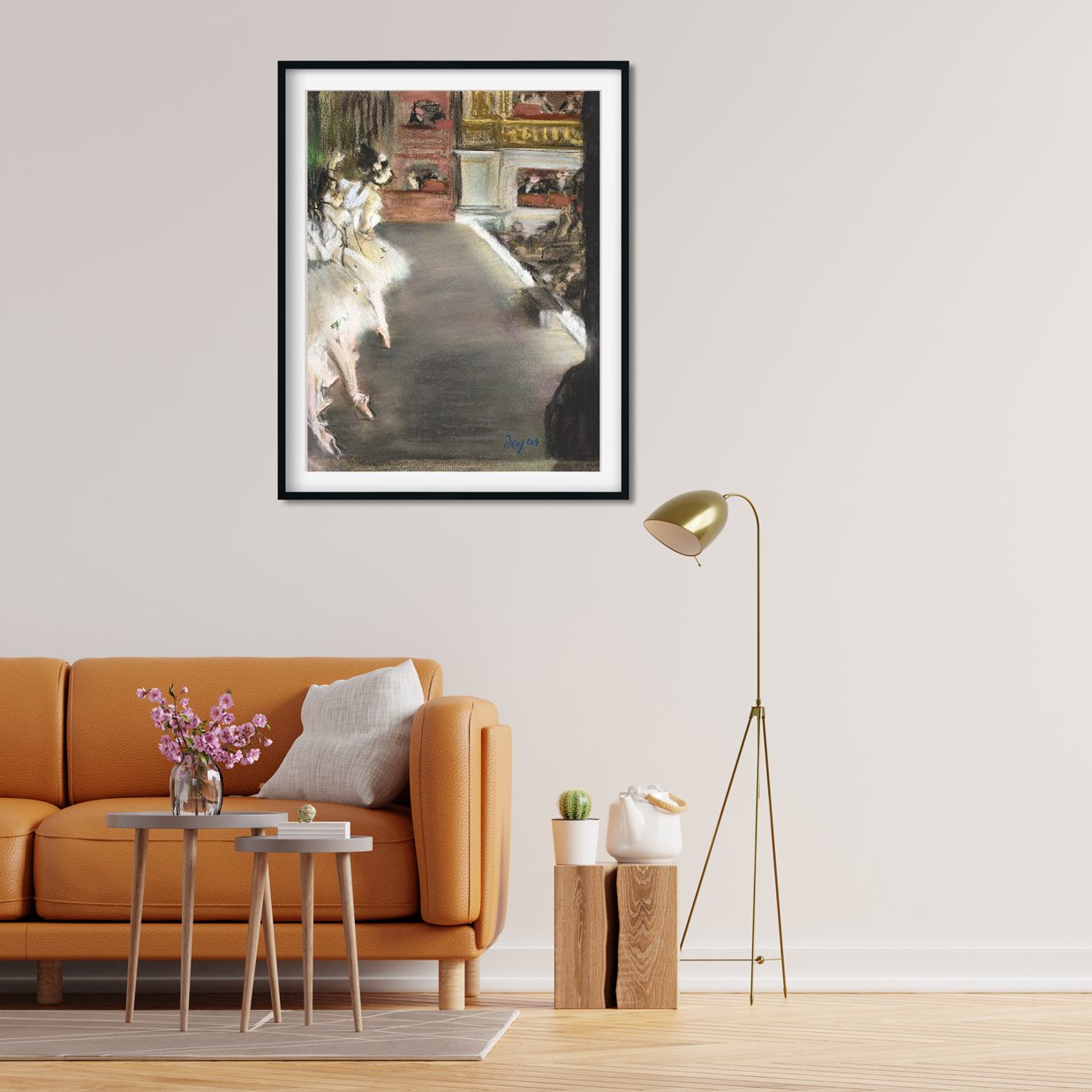The Star Painting - Meri Deewar 4 : 3 Horizontal Premium Wall Art Canvas by MeriDeewar