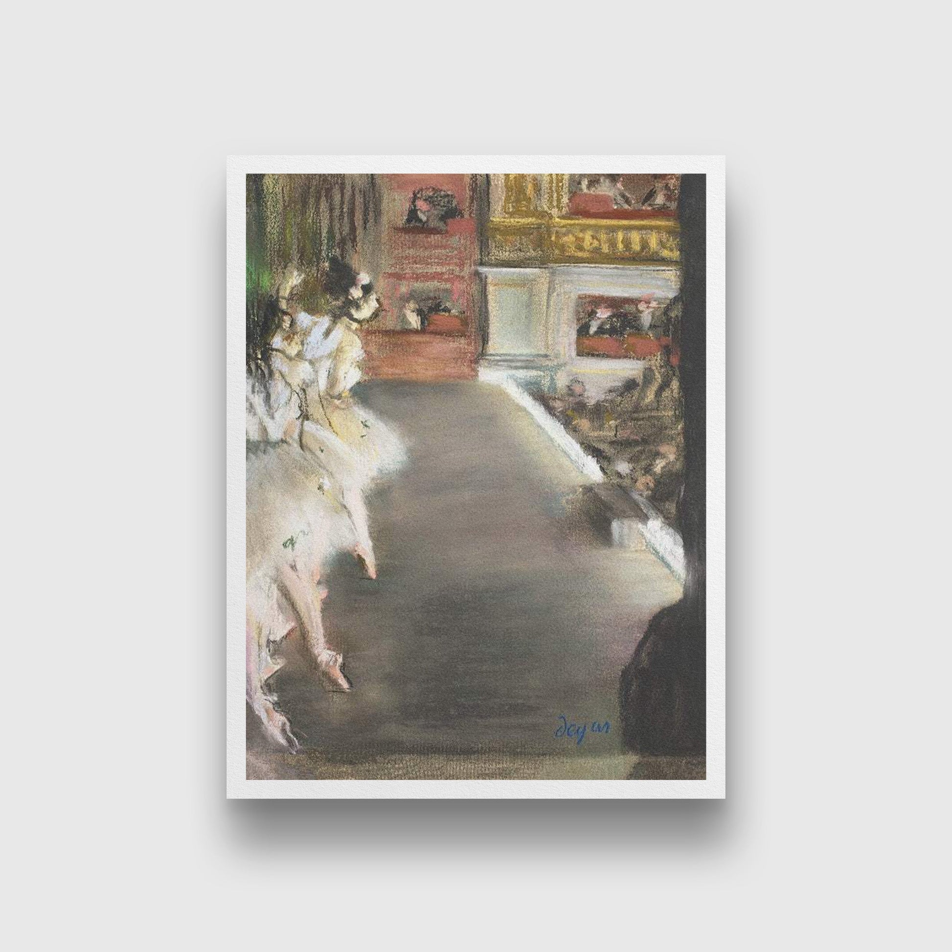 The Star Painting - Meri Deewar 4 : 3 Horizontal Premium Wall Art Canvas by MeriDeewar