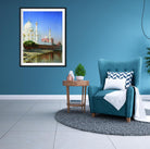 The taj mahal mausoleum Painting - Meri Deewar 3 : 4 Vertical Premium Wall Art Canvas by MeriDeewar