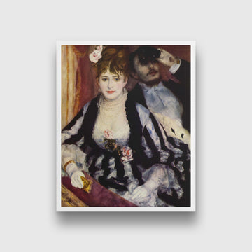 The Theatre Box Painting - Meri Deewar 4 :5 Vertical Premium Wall Art Canvas by MeriDeewar