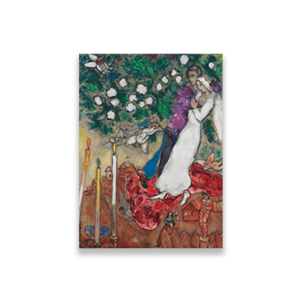 The three candles Painting - Meri Deewar 3 : 4 Vertical Premium Wall Art Canvas by MeriDeewar