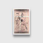 The Tight Rope Walker painting - Meri Deewar 2 : 3 Vertical Premium Wall Art Canvas by MeriDeewar