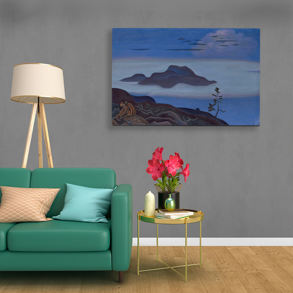 The treasure Painting - Meri Deewar 3 : 2 Horizontal Premium Wall Art Canvas by MeriDeewar