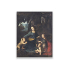 The Virgin of the Rocks Painting - Meri Deewar 3 : 4 Vertical Premium Wall Art Canvas by MeriDeewar