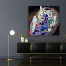 The Virgin painting 1 : 1 Square Premium Wall Art Canvas by MeriDeewar