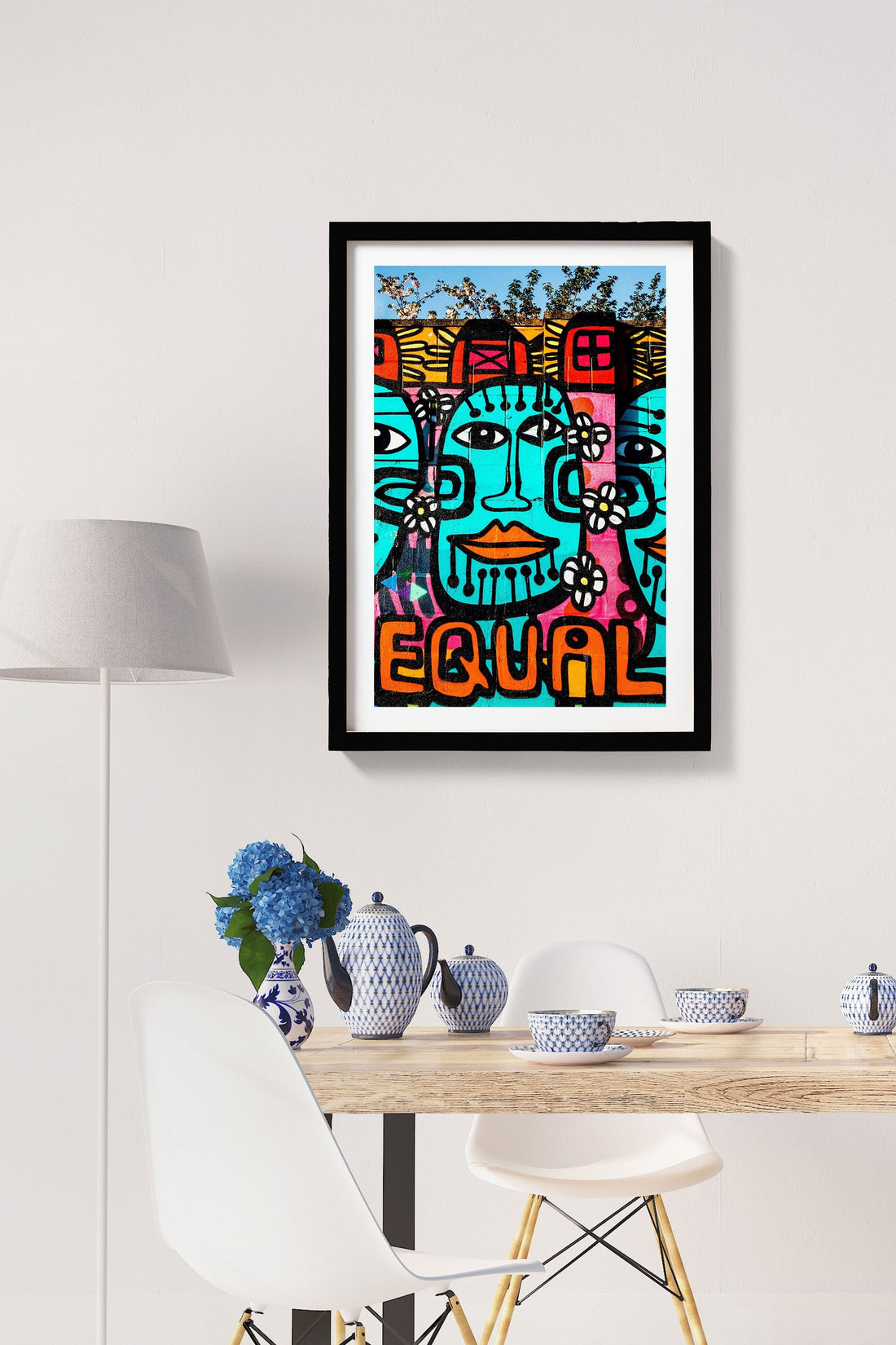 The Wallart Painting - Meri Deewar 2 : 3 Vertical Premium Wall Art Canvas by MeriDeewar
