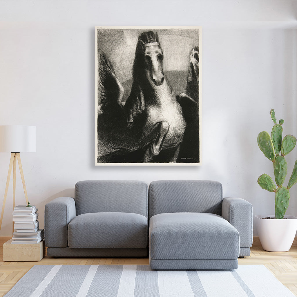 The Wing painting 3 : 4 Vertical Premium Wall Art Canvas by MeriDeewar
