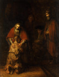 the return of the prodigal son Painting - Meri Deewar - MeriDeewar