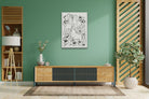 Three Horses Painting 3 : 4.2 Vertical Premium Wall Art Canvas by MeriDeewar