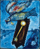 Time Is a River without Banks Painting - Meri Deewar 4 :5 Vertical Premium Wall Art Canvas by MeriDeewar