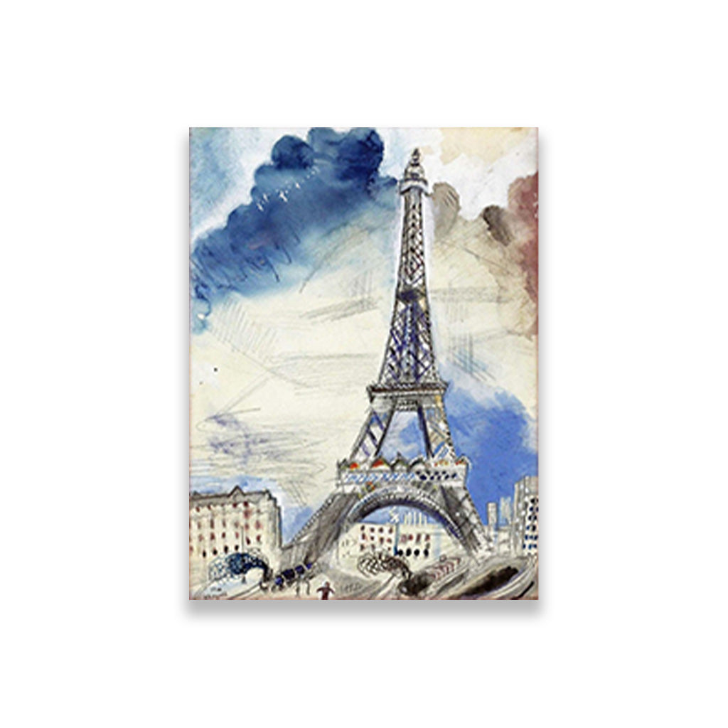 Tribute to the eiffel tower Painting - Meri Deewar - MeriDeewar