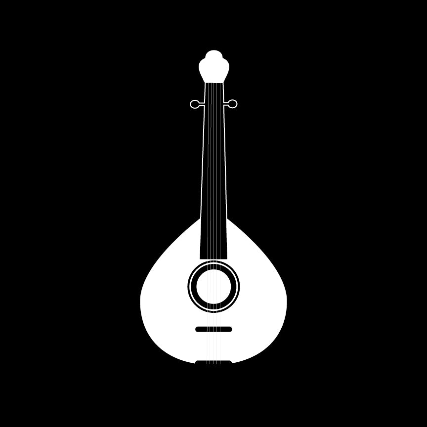 Tuntuna Musical Instrument painting 1 : 1 Square Premium Wall Art Canvas by MeriDeewar