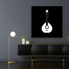 Tuntuna Musical Instrument painting 1 : 1 Square Premium Wall Art Canvas by MeriDeewar