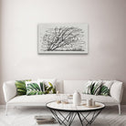 Two fish in the water Painting 2 : 1 Horizontal Premium Wall Art Canvas by MeriDeewar