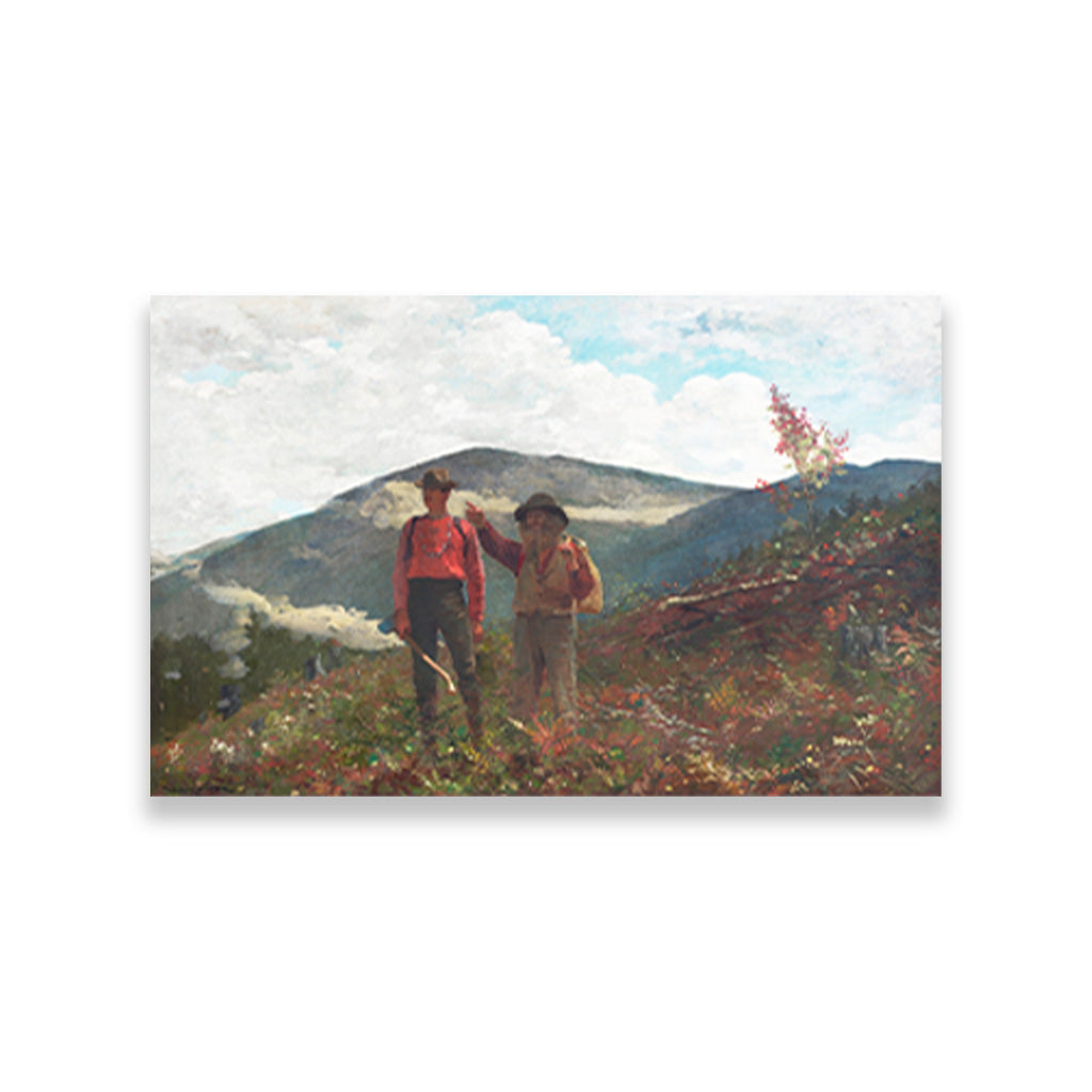 Two Guides painting - Meri Deewar 3 : 2 Horizontal Premium Wall Art Canvas by MeriDeewar