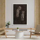 Two issues of crises Reijer Stolk Painting - Meri Deewar 2 : 3 Vertical Premium Wall Art Canvas by MeriDeewar