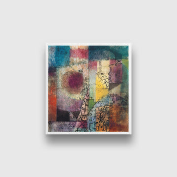 Untitled painting - Meri Deewar 1 : 1 Square Premium Wall Art Canvas by MeriDeewar
