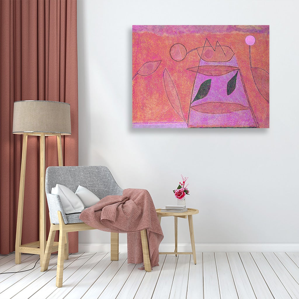 Untitled painting PK - Meri Deewar 4 : 3 Horizontal Premium Wall Art Canvas by MeriDeewar