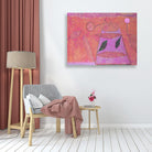 Untitled painting PK - Meri Deewar 4 : 3 Horizontal Premium Wall Art Canvas by MeriDeewar