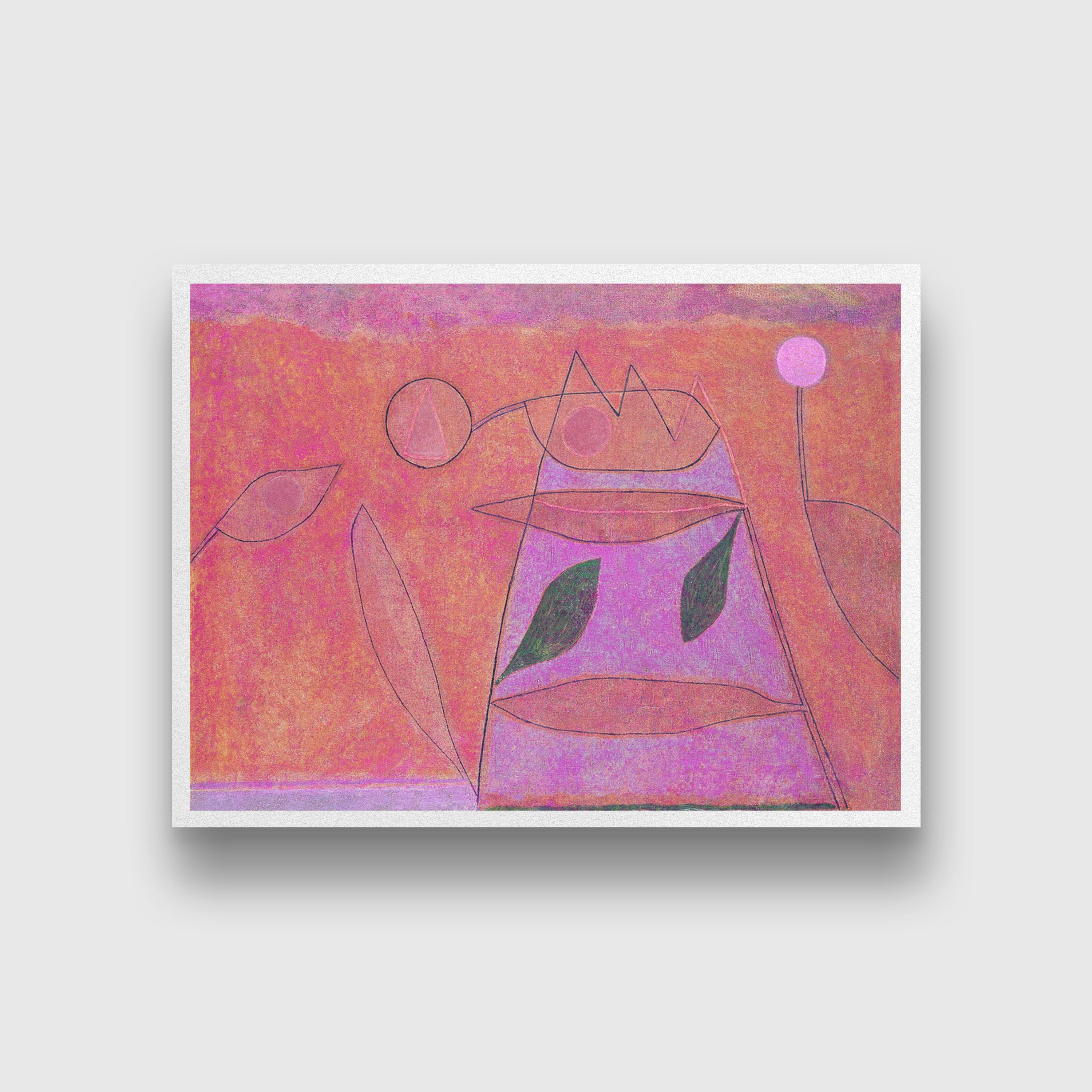 Untitled painting PK - Meri Deewar 4 : 3 Horizontal Premium Wall Art Canvas by MeriDeewar