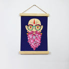 Vibrant Sadhu Hanging Canvas Painting - Meri Deewar Hanging Canvas Premium Wall Art Canvas by MeriDeewar