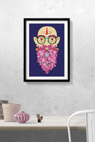 vibrant sadhu Painting - Meri Deewar 2 : 3 Vertical Premium Wall Art Canvas by MeriDeewar