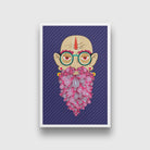 vibrant sadhu Painting - Meri Deewar 2 : 3 Vertical Premium Wall Art Canvas by MeriDeewar