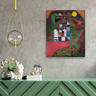 Villa R Painting - Meri Deewar 5 : 6 Vertical Premium Wall Art Canvas by MeriDeewar