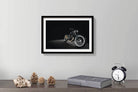 Vintage Bike Artwork Painting - Meri Deewar 3 : 2 Horizontal Premium Wall Art Canvas by MeriDeewar