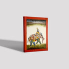 Vishnu Painting - Meri Deewar 4 X 5.5 Vertical Premium Wall Art Canvas by MeriDeewar