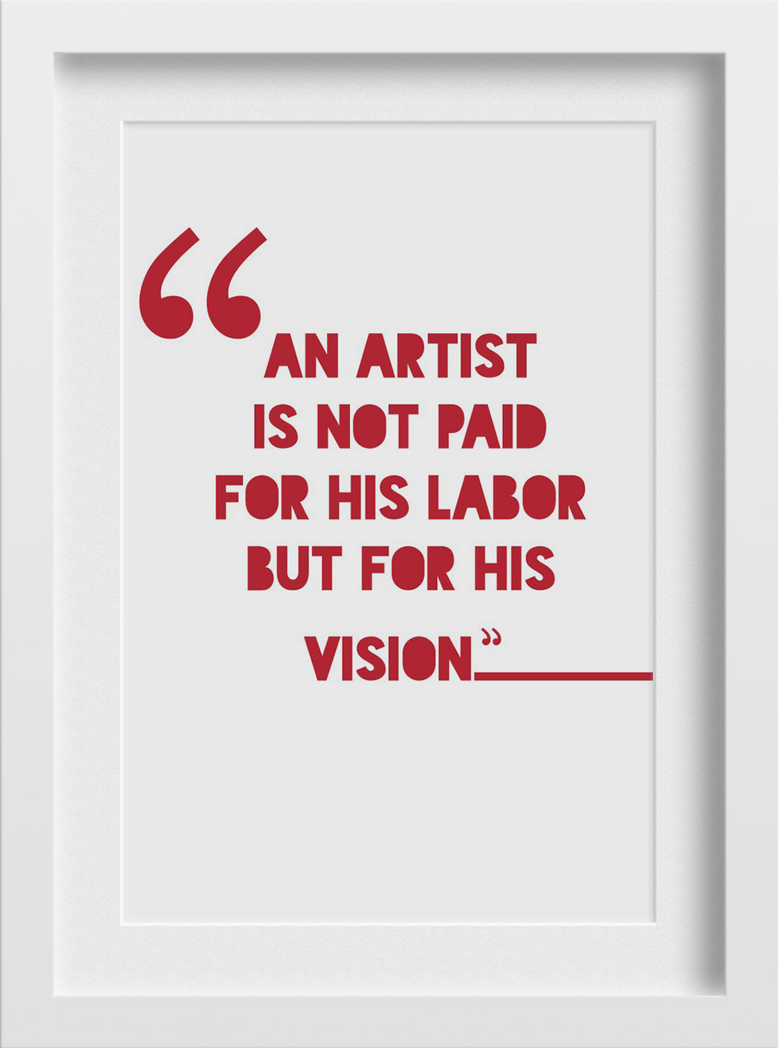 Vision of an Artist Art Painting - Meri Deewar 2 : 3 Vertical Premium Wall Art Canvas by MeriDeewar