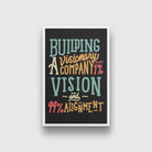 Vision Painting - Meri Deewar 2 : 3 Vertical Premium Wall Art Canvas by MeriDeewar