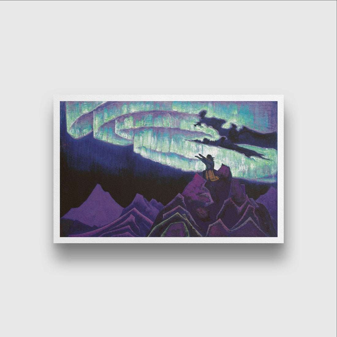 Voice of Mongolia Painting - Meri Deewar 3 : 2 Horizontal Premium Wall Art Canvas by MeriDeewar