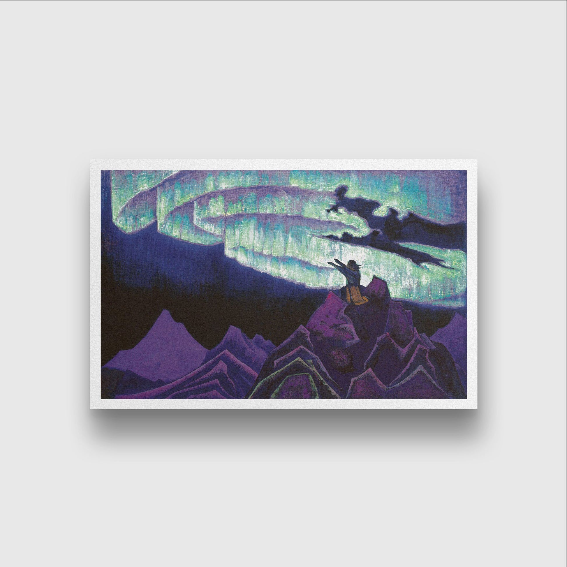 Voice of Mongolia Painting - Meri Deewar 3 : 2 Horizontal Premium Wall Art Canvas by MeriDeewar