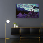 Voice of Mongolia Painting - Meri Deewar 3 : 2 Horizontal Premium Wall Art Canvas by MeriDeewar