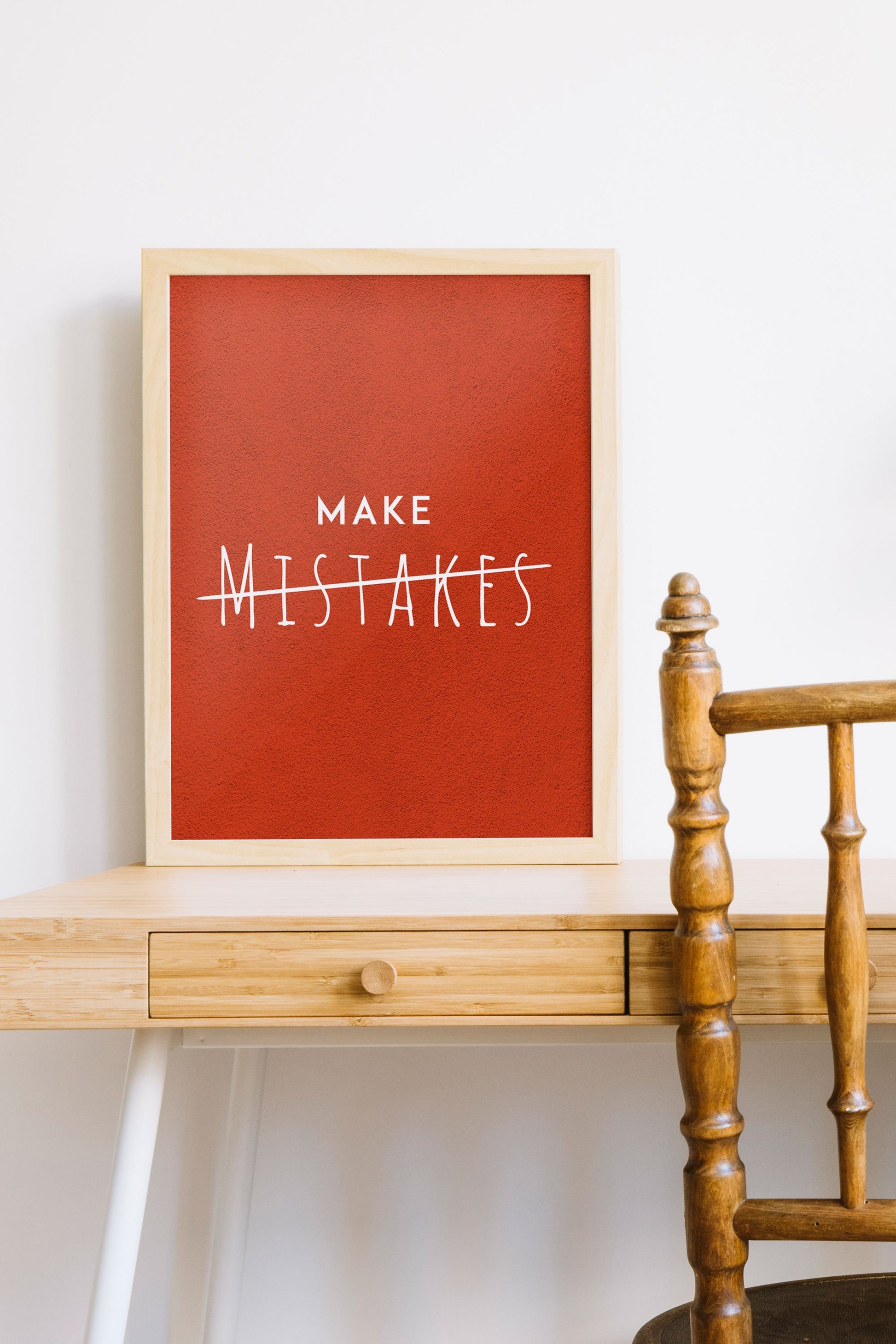 Make Mistakes _ poster- Meri Deewar - MeriDeewar