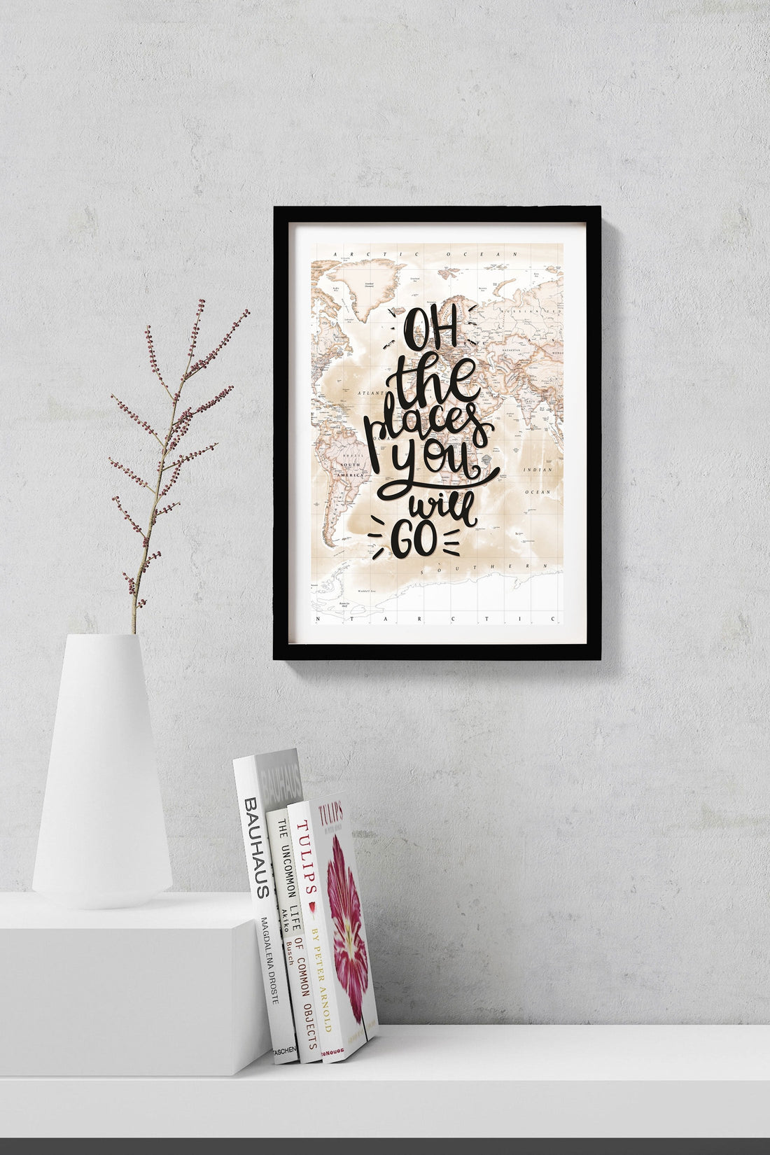 Wanderlust Art Painting - Meri Deewar 2 : 3 Vertical Premium Wall Art Canvas by MeriDeewar